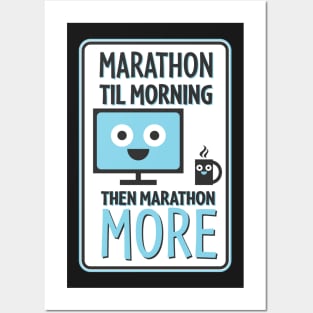 Marathon Mantra Posters and Art